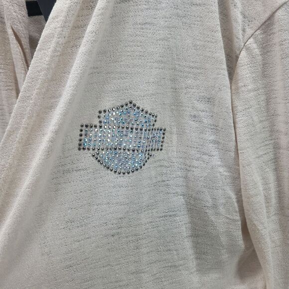 Harley Davidson Dylatov Cardigan 3/4 Sleeve NWT S/M - Picture 7 of 10